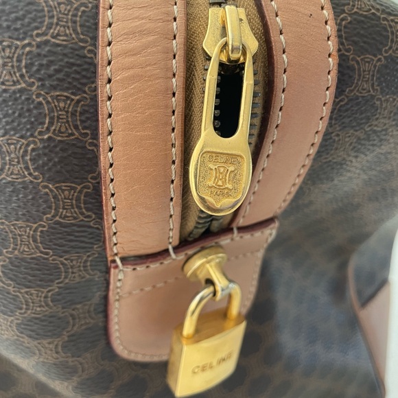 Celine Brown MCADAM DUFFLE BAG - Picture 5 of 14